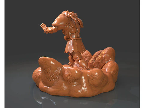 Exodia The Forbidden Separate Parts 3D Figuries Ready To Print 3D Print Model