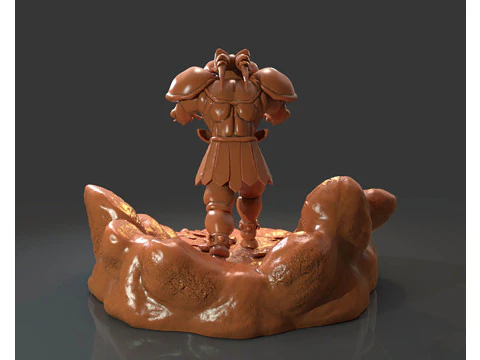 Exodia The Forbidden Separate Parts 3D Figuries Ready To Print 3D Print Model