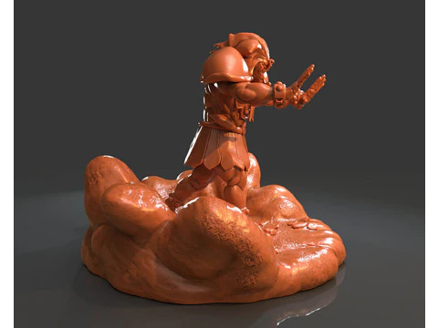 Exodia The Forbidden Separate Parts 3D Figuries Ready To Print 3D Print Model