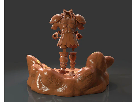 Exodia The Forbidden Separate Parts 3D Figuries Ready To Print 3D Print Model