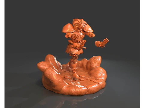 Exodia The Forbidden Separate Parts 3D Figuries Ready To Print 3D Print Model
