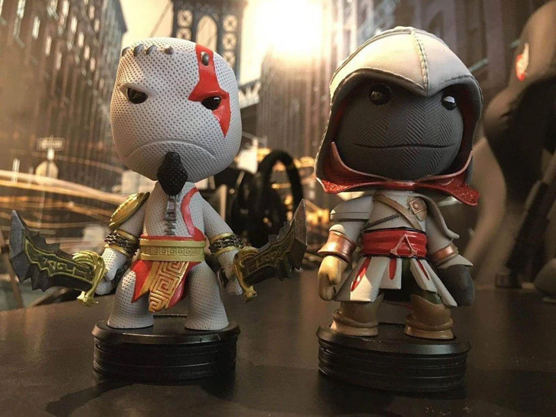 Kratos Washed 3D Figuries Ready To Print 3D Print Model .c4d .max .obj .3ds .fbx .stl .blend 