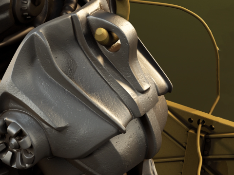 T-60 Power Armor Static Figure 3D Figuries Ready To Print 3D Принт Модель
