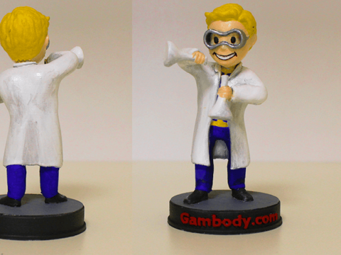 Vault Boy 3D Figuries Ready To Print 3D Print Model