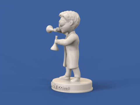 Vault Boy 3D Figuries Ready To Print 3D Print Model
