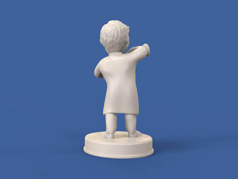Vault Boy 3D Figuries Ready To Print 3D Print Model