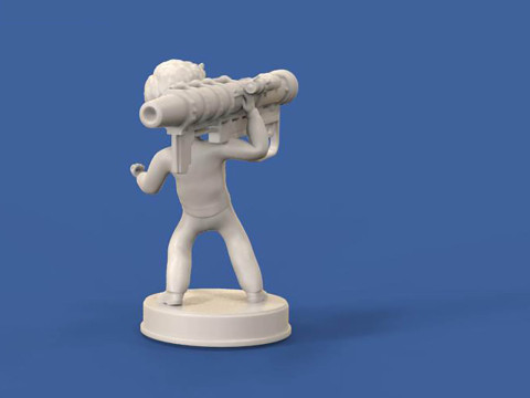 Vault Boy 3D Figuries Ready To Print 3D Print Model