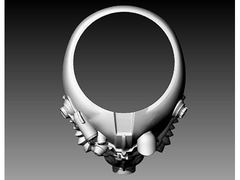 Fallout Ring 3D Figuries Ready To Print 3D Print Model