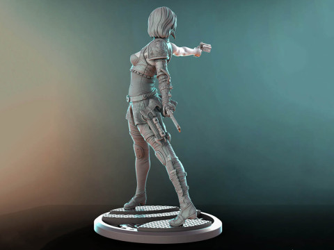 Felicia 3D Figuries Ready To Print 3Dプリントモデル