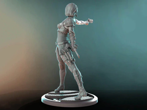 Felicia 3D Figuries Ready To Print 3D Print Model