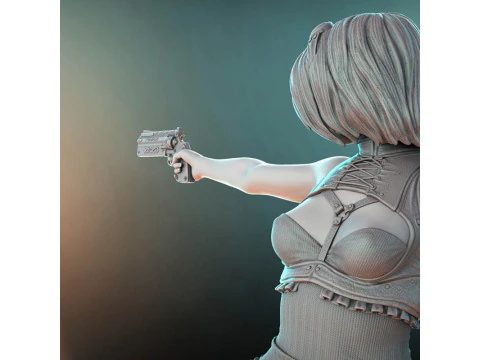 Felicia 3D Figuries Ready To Print 3D Print Model