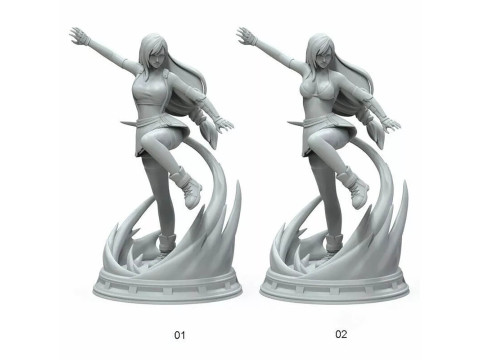 Tifa Lockhart Ready To Print Modelo de impresión 3D