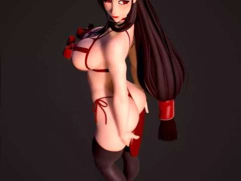 Tifa Valentines Ready To Print 3D 프린트 모델