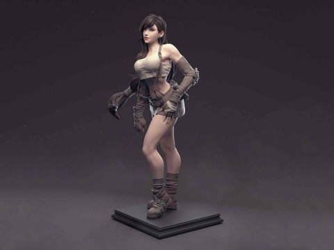 Tifa Ready To Print 3D Print Model