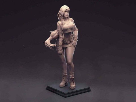 Tifa Ready To Print 3D Print Model