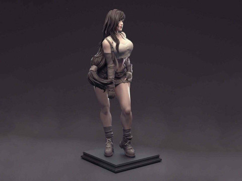 Tifa Ready To Print 3D Print Model