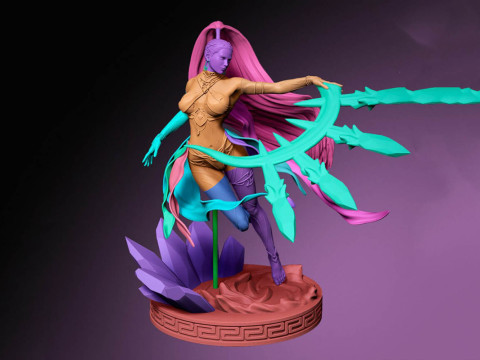 Shiva Final Fantasy Ready To Print 3D Print Model