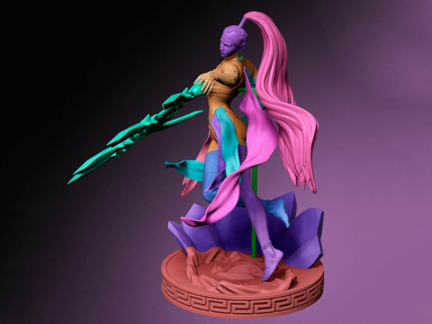 Shiva Final Fantasy Ready To Print 3D Print Model