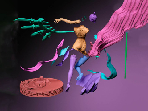 Shiva Final Fantasy Ready To Print 3D Print Model