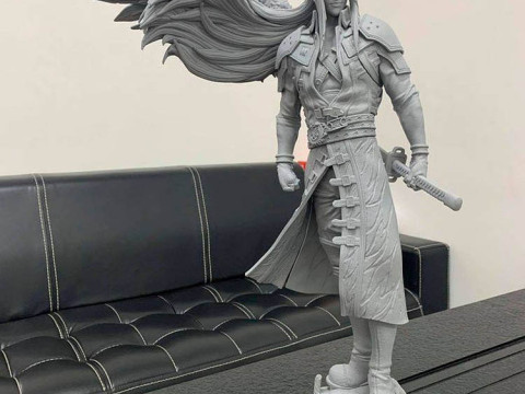 Sephiroth Kingdome Hearts Ready To Print 3D प्रिंट मॉडल
