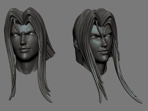Sephiroth Kingdome Hearts Ready To Print 3D प्रिंट मॉडल