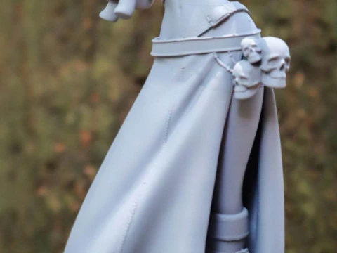 EllaArt Lulu from Final Fantasy X V2 Ready To Print 3D Print Model