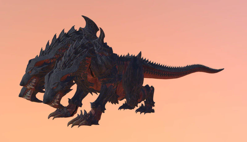 Cerberus Ready To Print 3D Print Model .c4d .max .obj .3ds .fbx .stl .blend