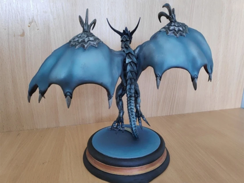 Bahamut FF Ready To Print Modello di stampa 3D