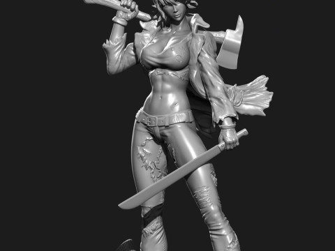 JASON13thGirl Ready To Print 3D-printmodel