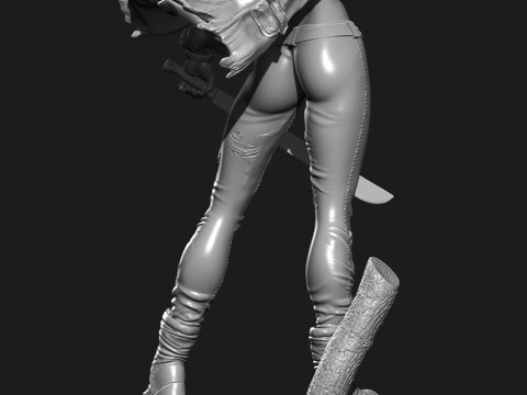 JASON13thGirl Ready To Print 3D-printmodel