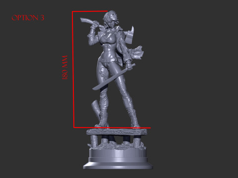 JASON13thGirl Ready To Print 3D-printmodel