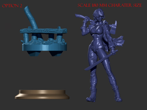 JASON13thGirl Ready To Print 3D-printmodel