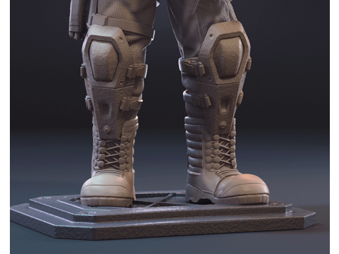 Marcus Fenix Ready To Print 3D-Druckmodell
