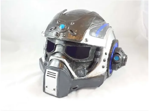 Gears Of War Carmine Helmet Wearable Ready To Print 3D प्रिंट मॉडल