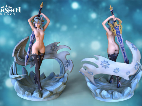 Yura Ghenshin Impact Ready To Print 3D Принт Модель