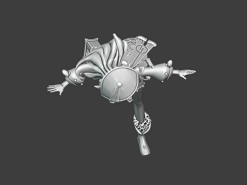 Yanfei Genshin Impact Ready To Print Model do druku 3D
