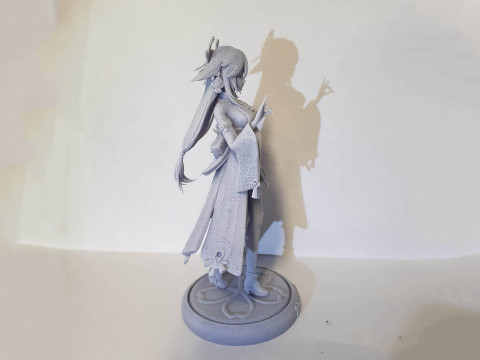 Yae Miko Genshin Impact Ready To Print 3Dプリントモデル