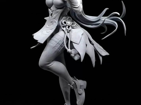 Rubim Ganyu Ready To Print 3D Baskı Modeli