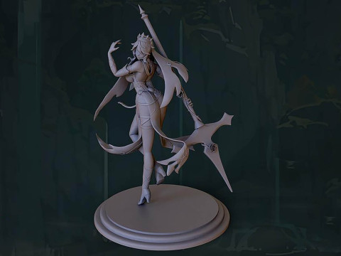 Rosaria Standard Ready To Print 3D Принт Модель