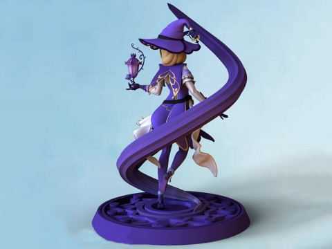 Lisa Genshin Impact Standard Ready To Print 3D Print Model