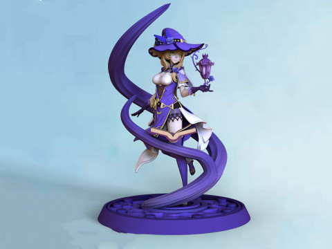 Lisa Genshin Impact Standard Ready To Print 3D Print Model
