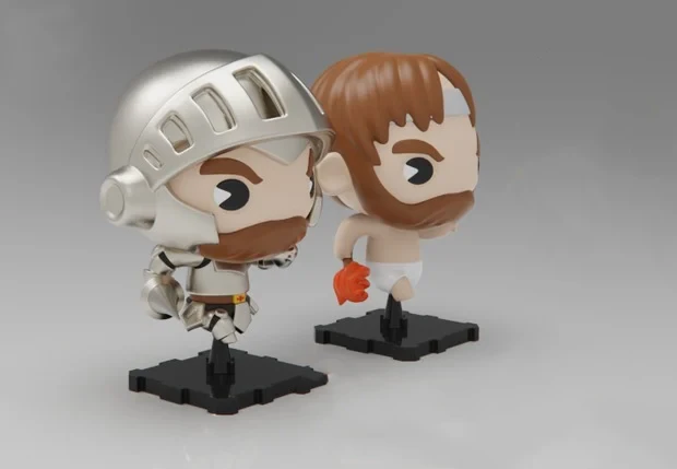 Ghosts N Goblins - Arthur Ready To Print 3D Print Model .c4d .max .obj .3ds .fbx .stl .blend
