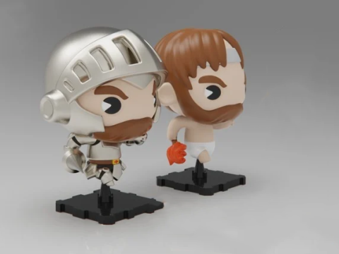 Ghosts N Goblins - Arthur Ready To Print Modelo de Impressão 3D