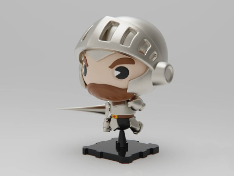 Ghosts N Goblins - Arthur Ready To Print Modelo de Impressão 3D