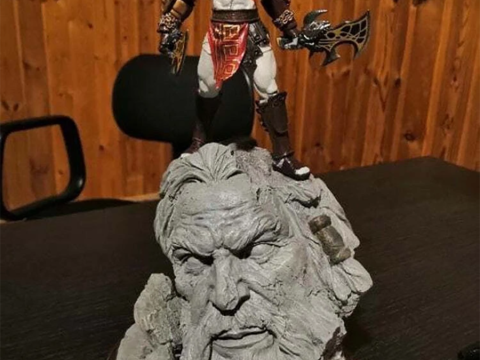 Kratos VS Zeus Ready To Print 3Dプリントモデル
