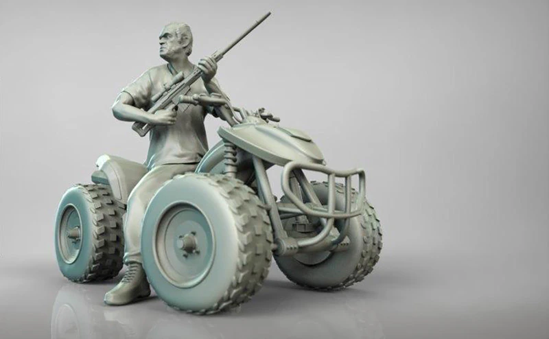 GTA V Trevor Ready To Print 3D Print Model .c4d .max .obj .3ds .fbx .stl .blend 