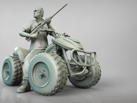 GTA V Trevor Ready To Print Modèles 3D en vedette