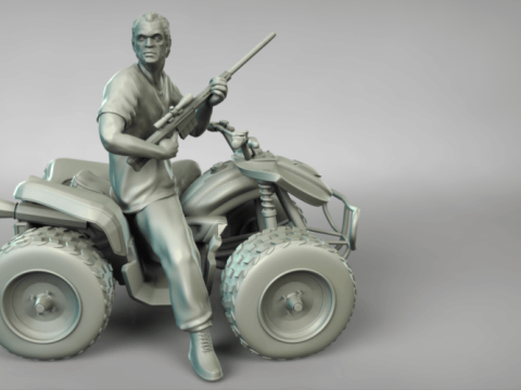 GTA V Trevor Ready To Print 3D 打印模型