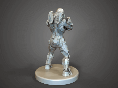 Master Chief Ready To Print 3Dプリントモデル
