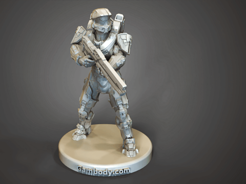 Master Chief Ready To Print 3Dプリントモデル